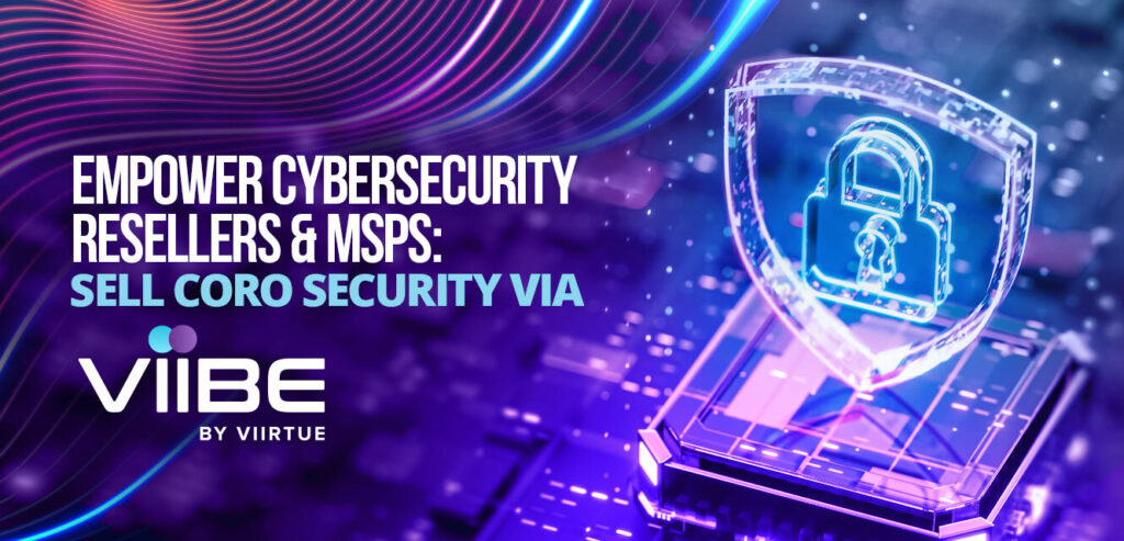 Stylized coro design for cybersecurity resellers