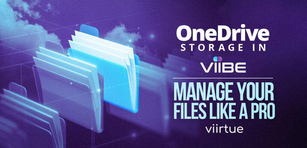 OneDrive storage in ViiBE for white label voip partners.