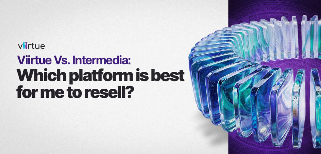 Viirtue vs Intermedia title card in Viirtue Branding