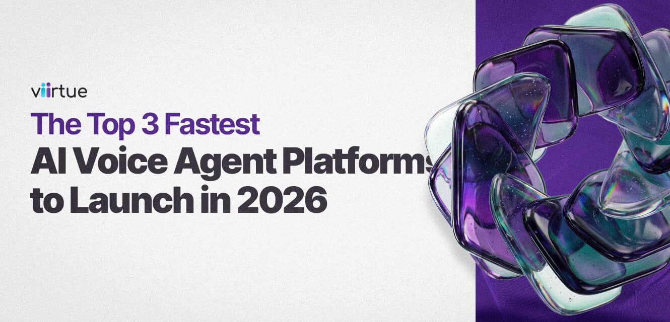 the-Top-3-Fastest-AI-Voice-Agent-Platforms-to-Launch-in-2026 Title Card With Viirtue Branding